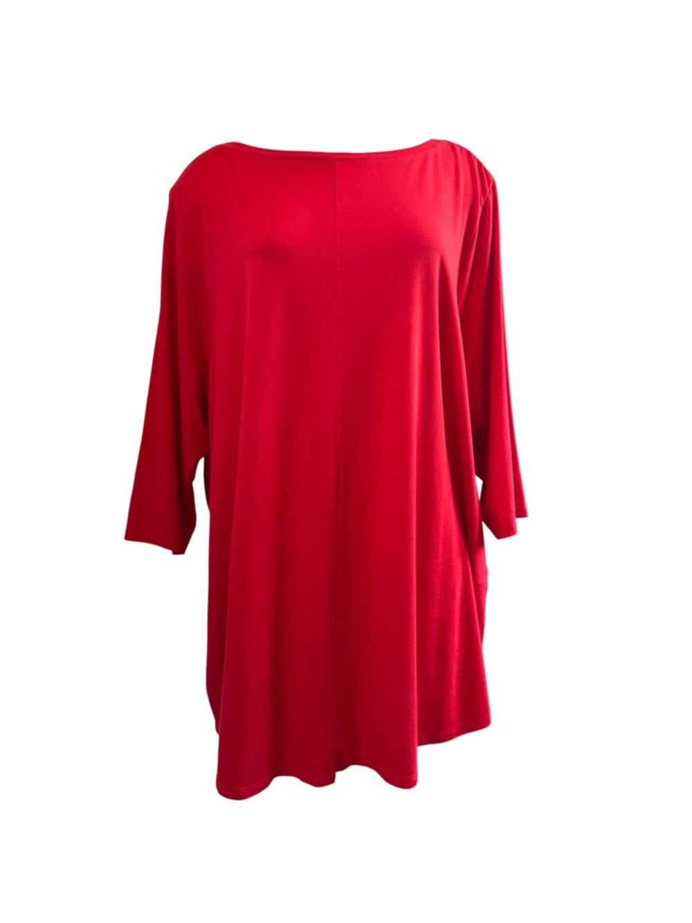 J. Jill Red Boatneck‎ 3 x Tunic Top